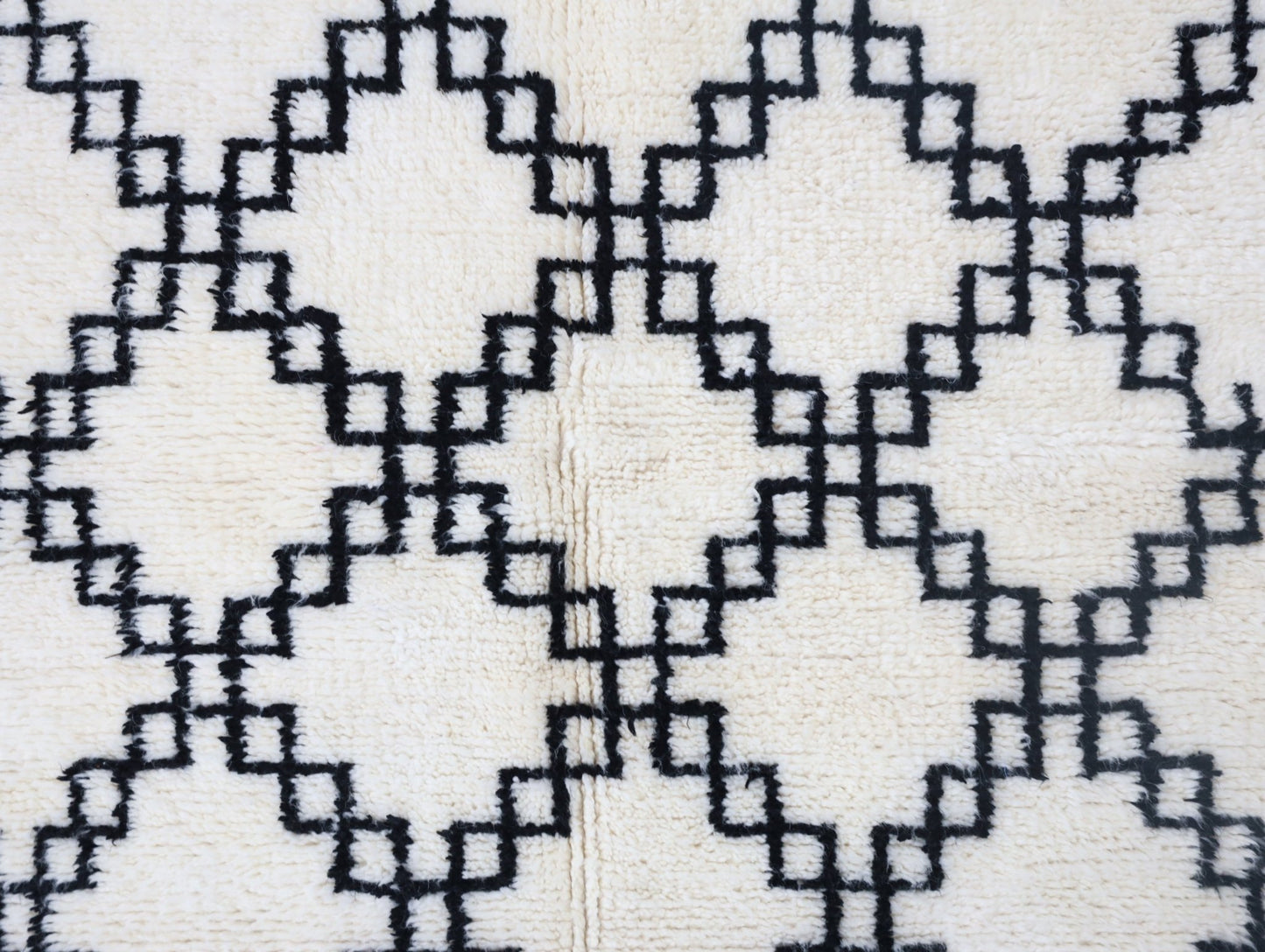 Anella Beni Ourain Rug - Custom Size - Atlasweave | Moroccan Rugs Always at the Best Price