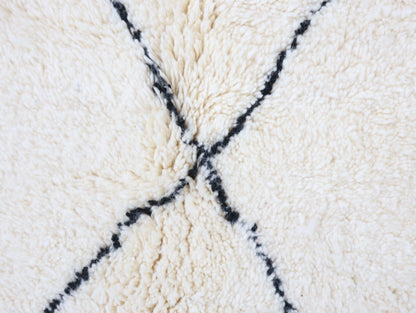 Celia Beni Ourain Rug - Custom Size - Atlasweave | Moroccan Rugs Always at the Best Price