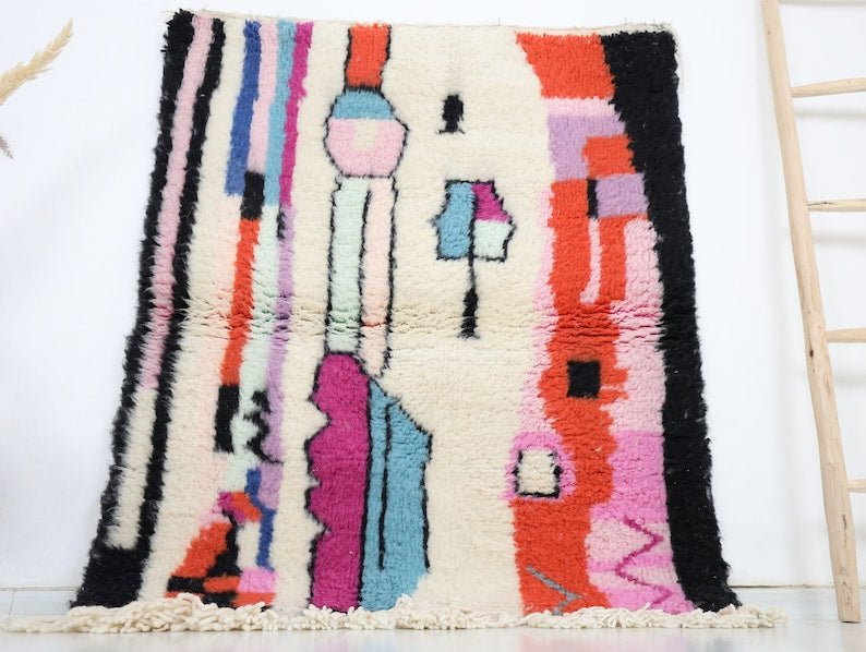 Markunda Beni Ourain Rug - Custom Size - Atlasweave | Moroccan Rugs Always at the Best Price