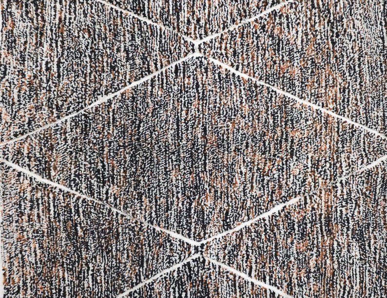 Tamza Beni Ourain Rug - Custom Size - Atlasweave | Moroccan Rugs Always at the Best Price