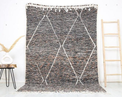 Tamza Beni Ourain Rug - Custom Size - Atlasweave | Moroccan Rugs Always at the Best Price